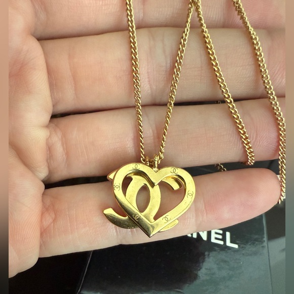 LOT 2003 24K gold plated CHANEL vintage necklace - Picture 8 of 9